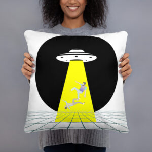 Modern Life Alien Abduction - Basic Pillow
